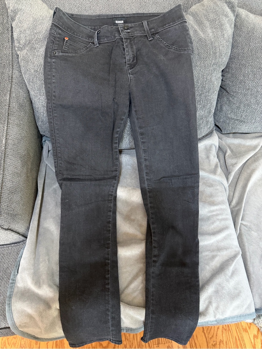 Hudson Jeans Women’s Black Skinny-Leg Jeans